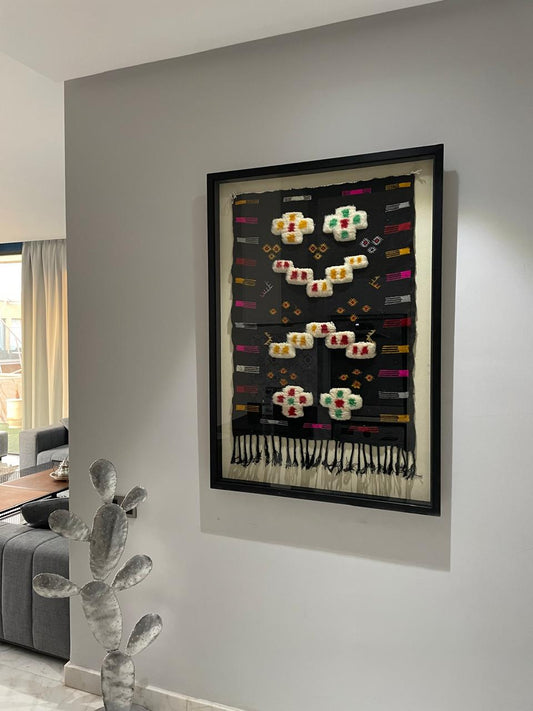 Coco - Framed Moroccan Rug Wall Art