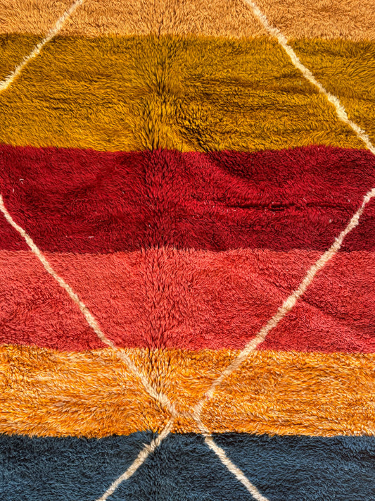 M'rirt's Rainbow Tellis Vintage Hand-Knot