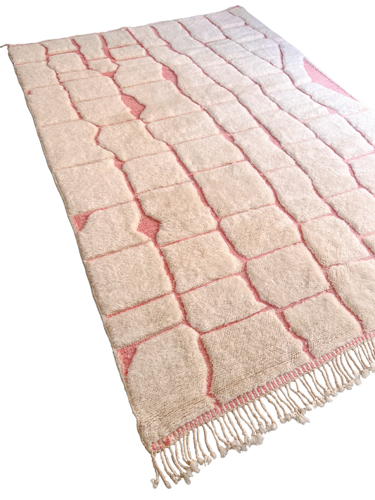 Haja Touria's Hints of Blush M'rirt Hand-Knot