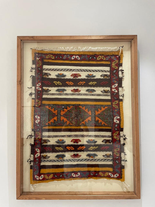 Joelle - Framed Moroccan Rug Wall Art