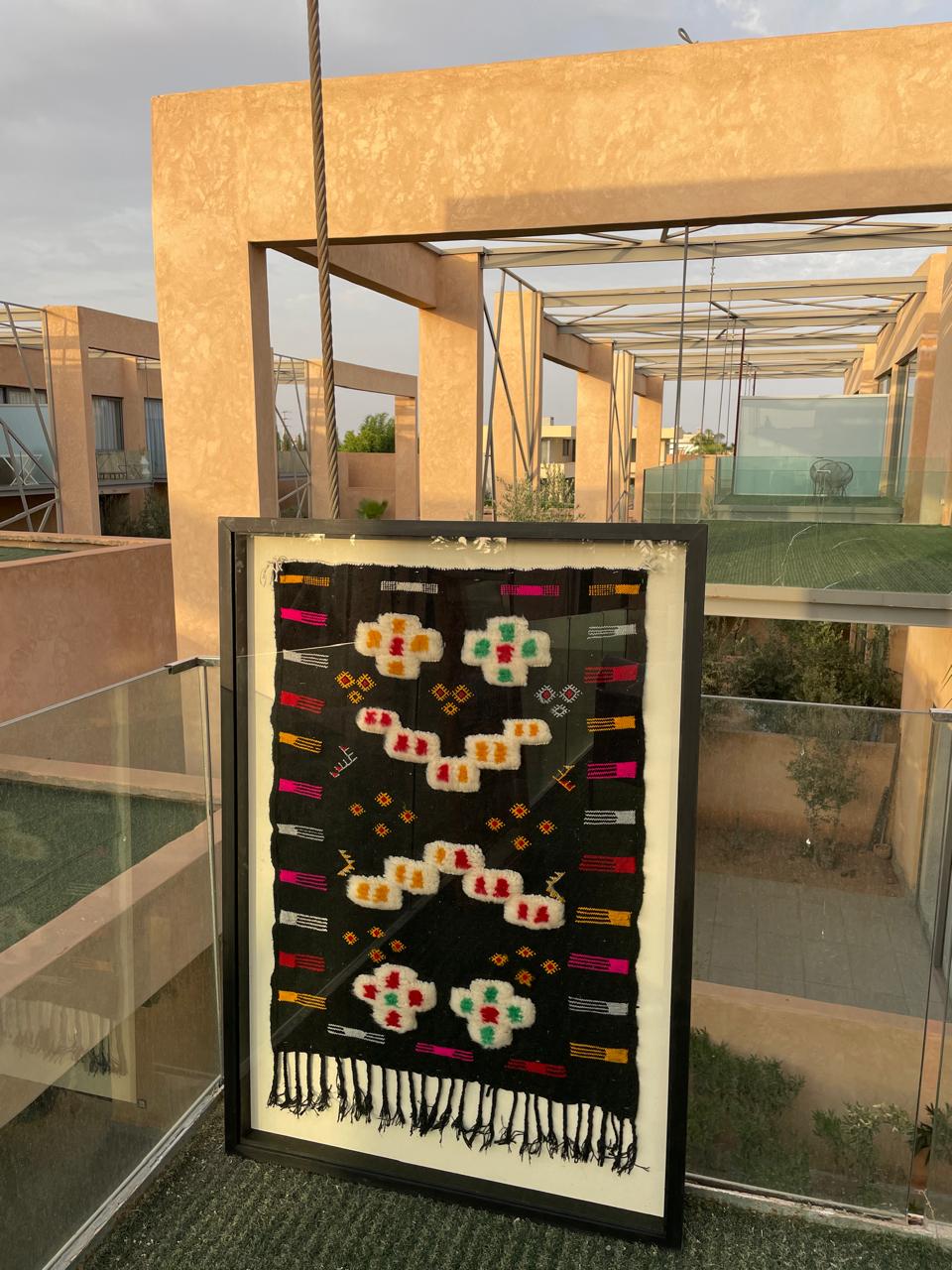 Coco - Framed Moroccan Rug Wall Art