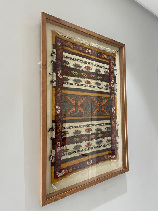 Joelle - Framed Moroccan Rug Wall Art