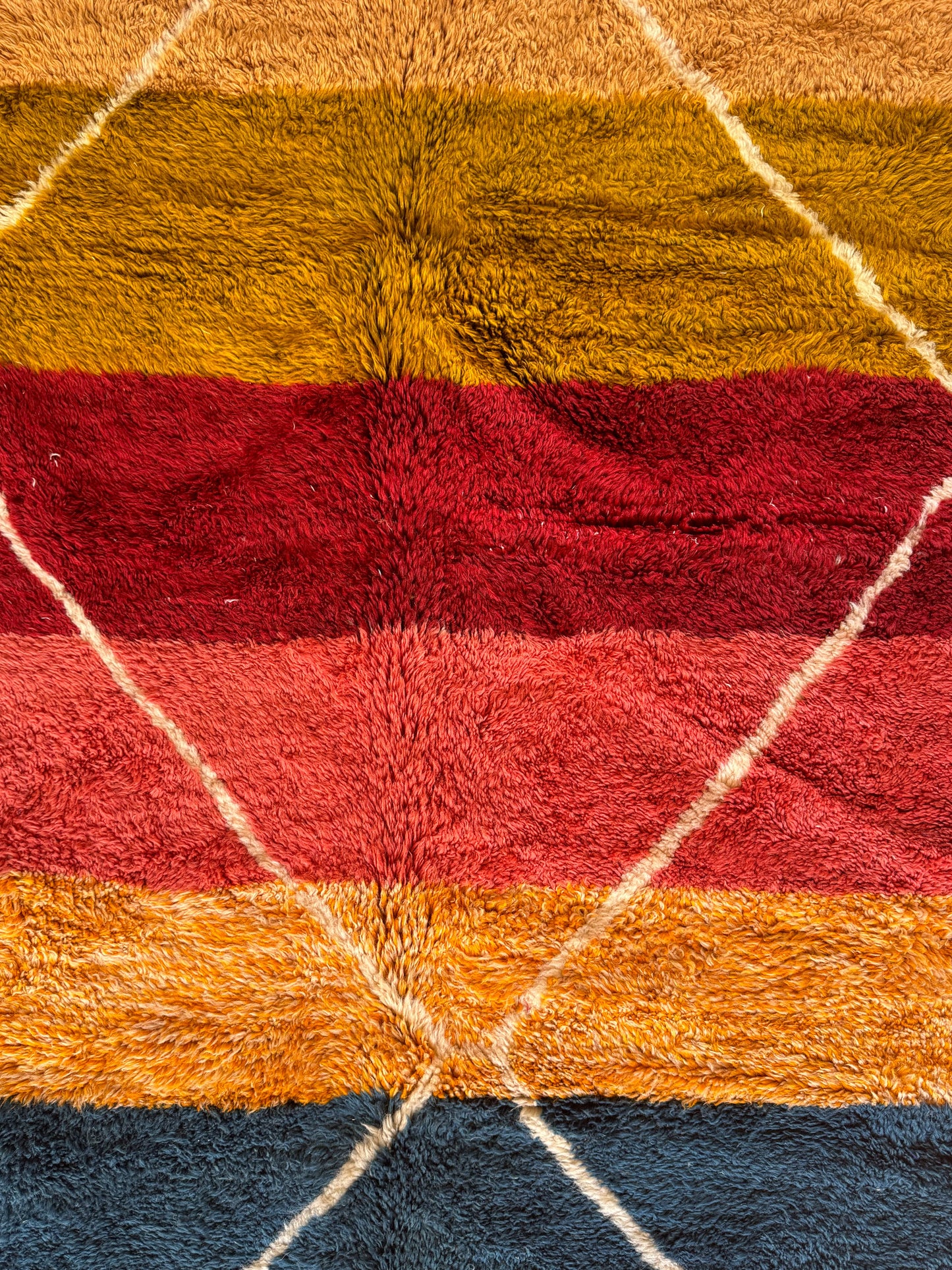 M'rirt's Rainbow Tellis Vintage Hand-Knot