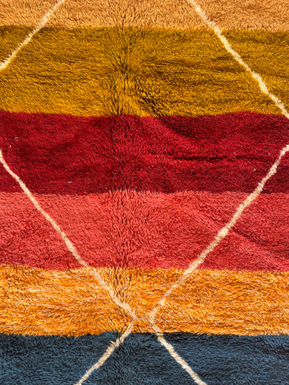 M'rirt's Rainbow Tellis Vintage Hand-Knot