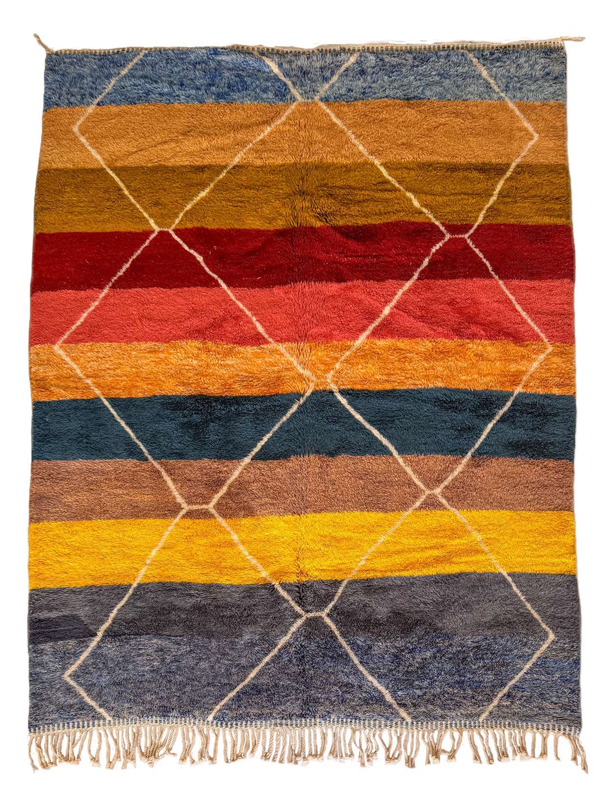 M'rirt's Rainbow Tellis Vintage Hand-Knot