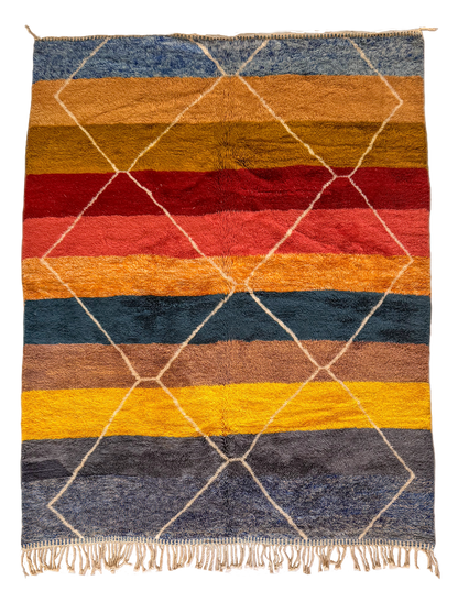 M'rirt's Rainbow Tellis Vintage Hand-Knot