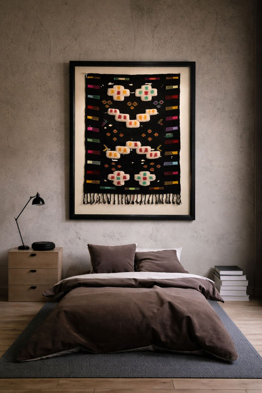 Coco - Framed Moroccan Rug Wall Art