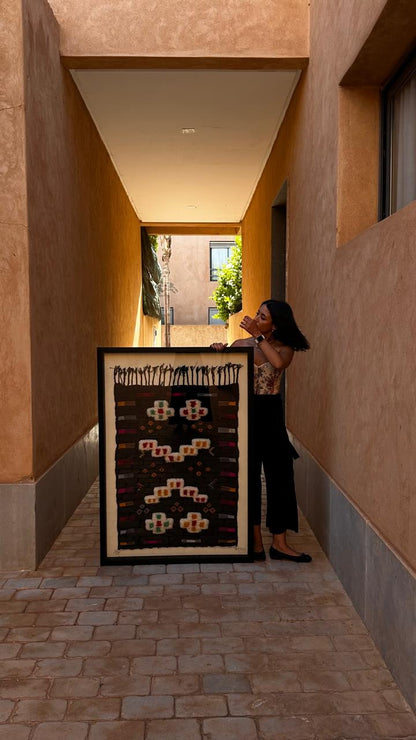 Coco - Framed Moroccan Rug Wall Art
