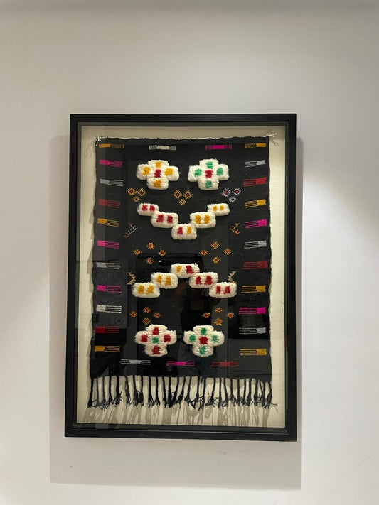 Coco - Framed Moroccan Rug Wall Art